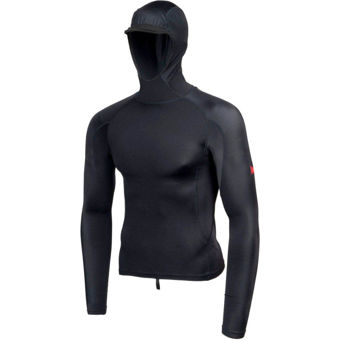 2026 Florence Marine X Da Uomo Canotta Con Cappuccio A Maniche Lunghe In Lycra FMSS00030 - Black
